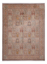 Tappeto di seta - Seta del Kashmir - 362 x 274 cm - beige scuro