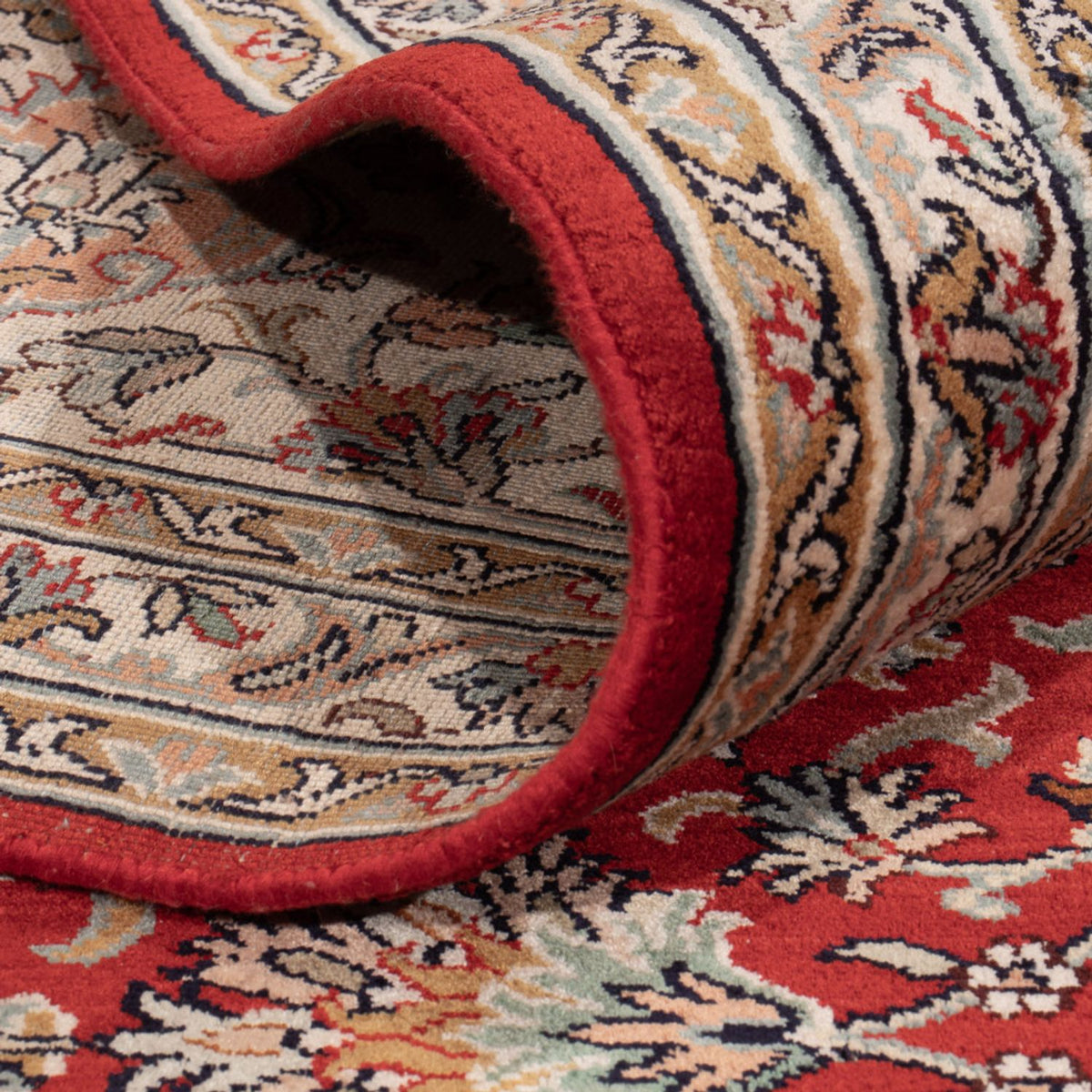 Tappeto di seta - Seta del Kashmir - 327 x 244 cm - rosso