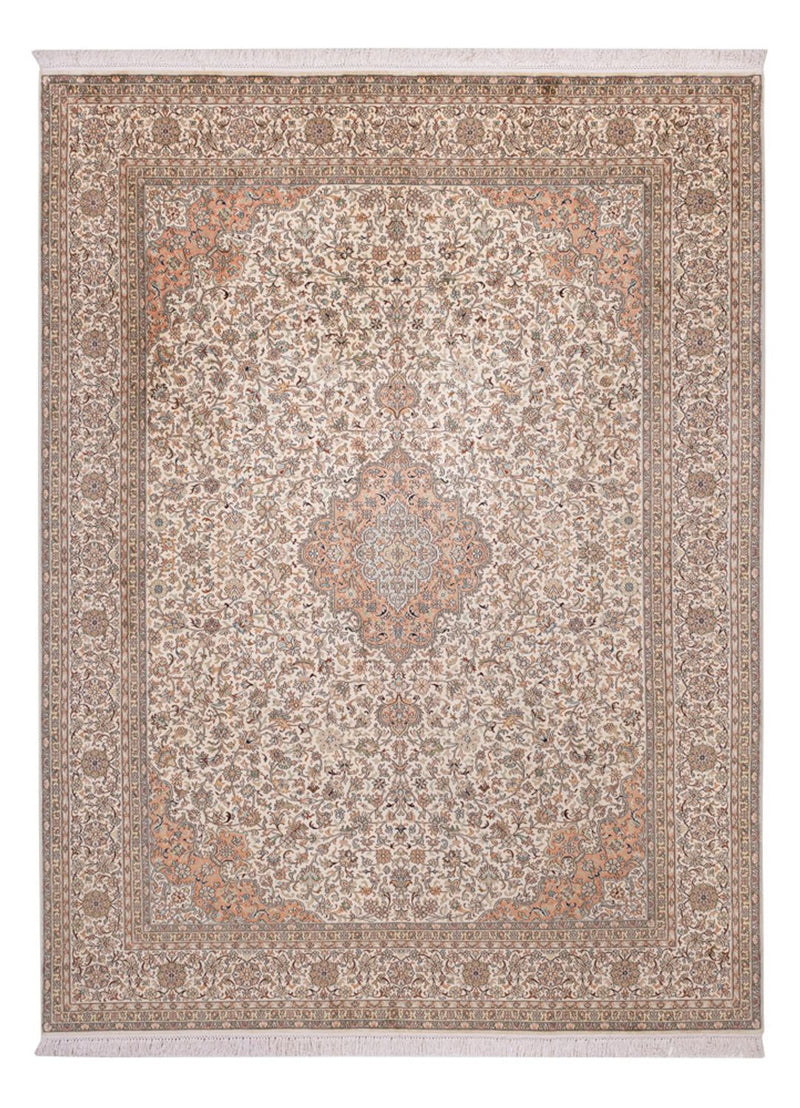 Tappeto di seta - Seta del Kashmir - 329 x 244 cm - beige
