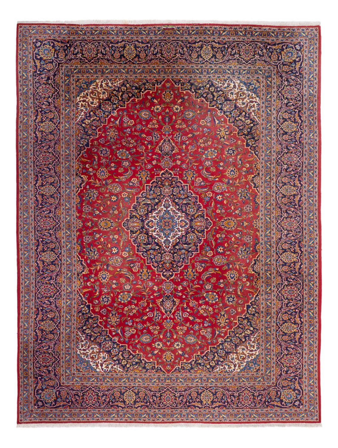 Tappeto Persero - Keshan - 385 x 291 cm - rosso