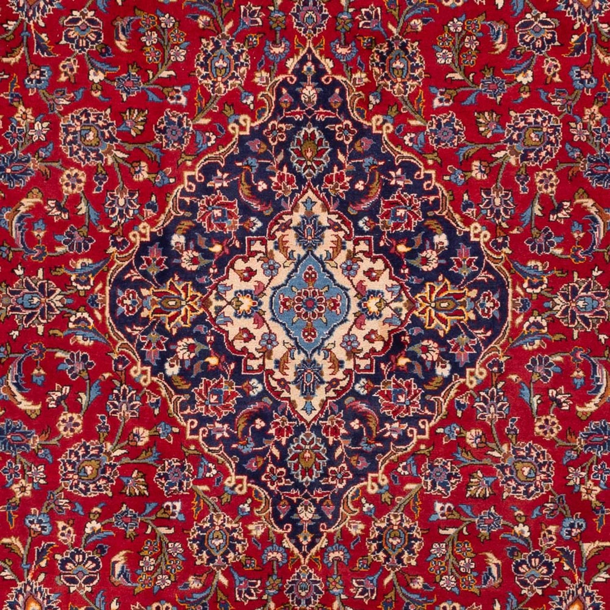 Tappeto Persero - Keshan - 373 x 252 cm - rosso