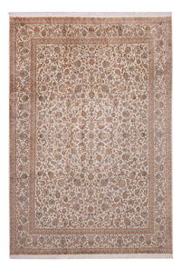 Tappeto di seta - Seta del Kashmir - 358 x 249 cm - beige