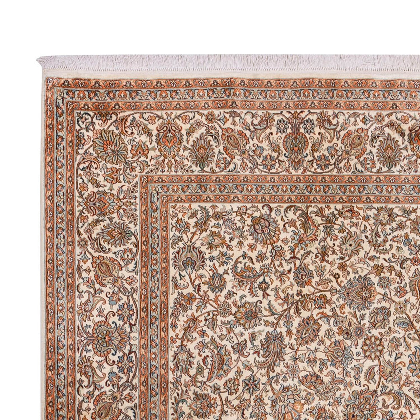 Seta del Kashmir Tappeto 358x249cm - Tappeto orientale