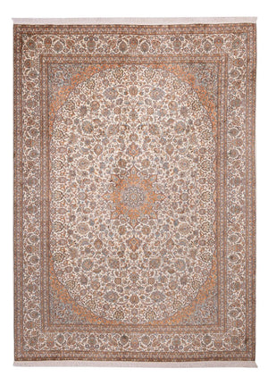 Tappeto di seta - Seta del Kashmir - 347 x 247 cm - beige