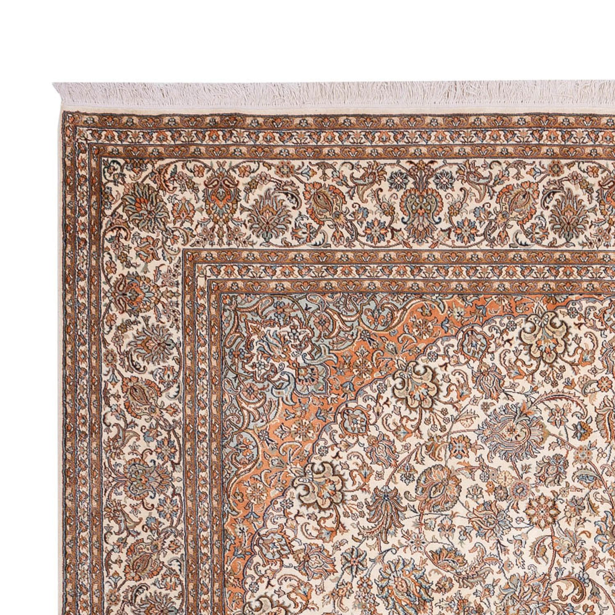 Tappeto di seta - Seta del Kashmir - 347 x 247 cm - beige