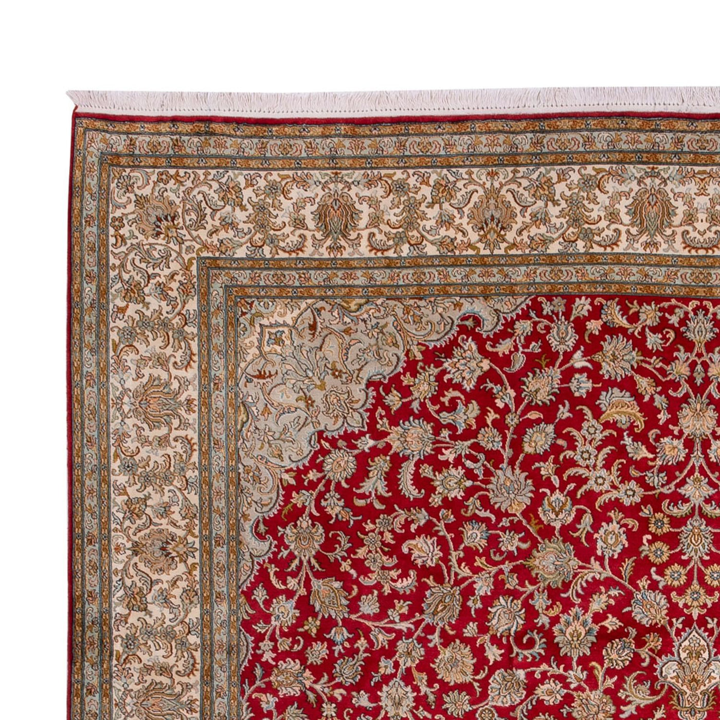 Seta del Kashmir Tappeto 339x244cm - Tappeto orientale