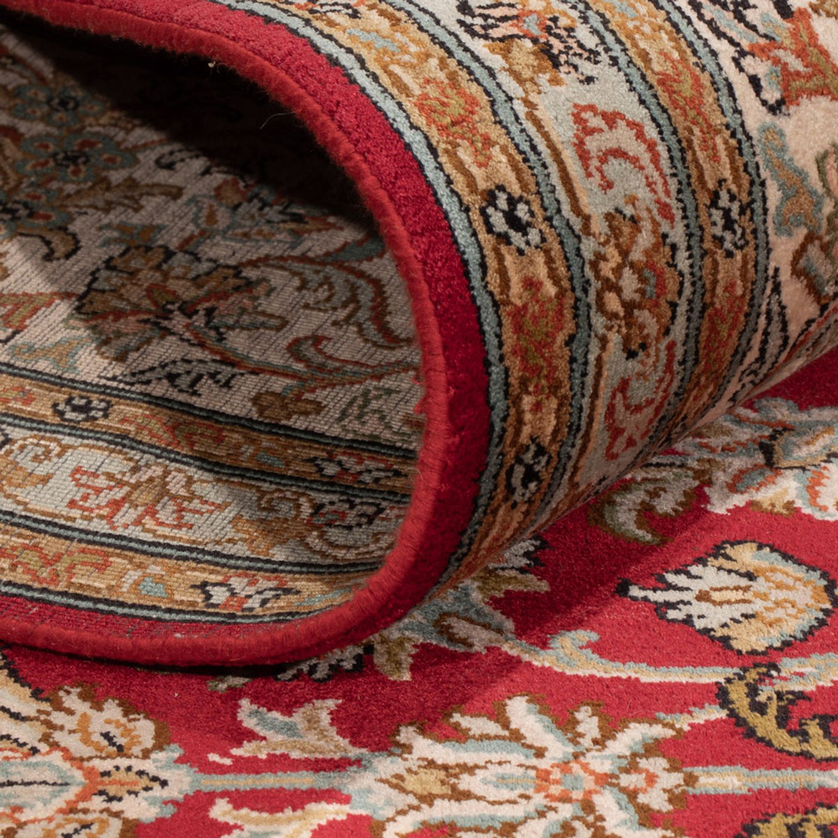 Tappeto di seta - Seta del Kashmir - 339 x 244 cm - rosso