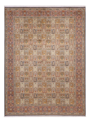 Tappeto di seta - Seta del Kashmir - 330 x 246 cm - beige scuro
