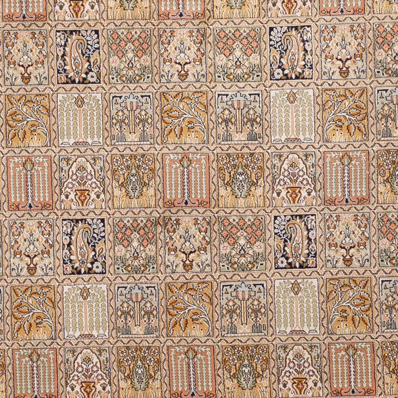 Tappeto di seta - Seta del Kashmir - 330 x 246 cm - beige scuro