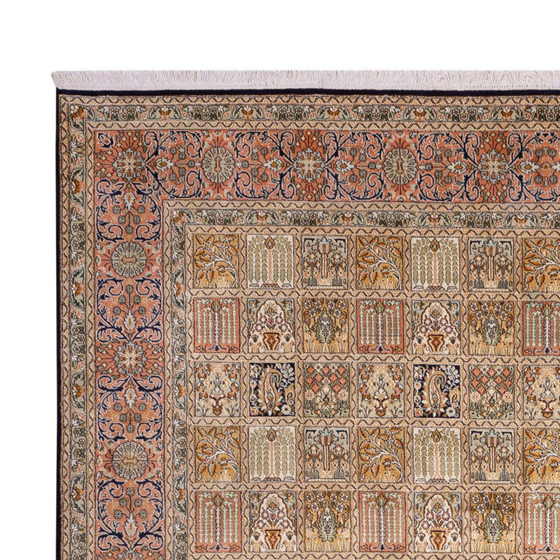Tappeto di seta - Seta del Kashmir - 330 x 246 cm - beige scuro