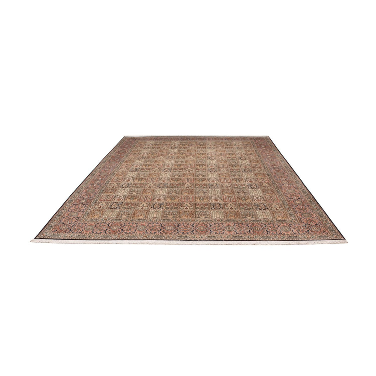 Tappeto di seta - Seta del Kashmir - 330 x 246 cm - beige scuro