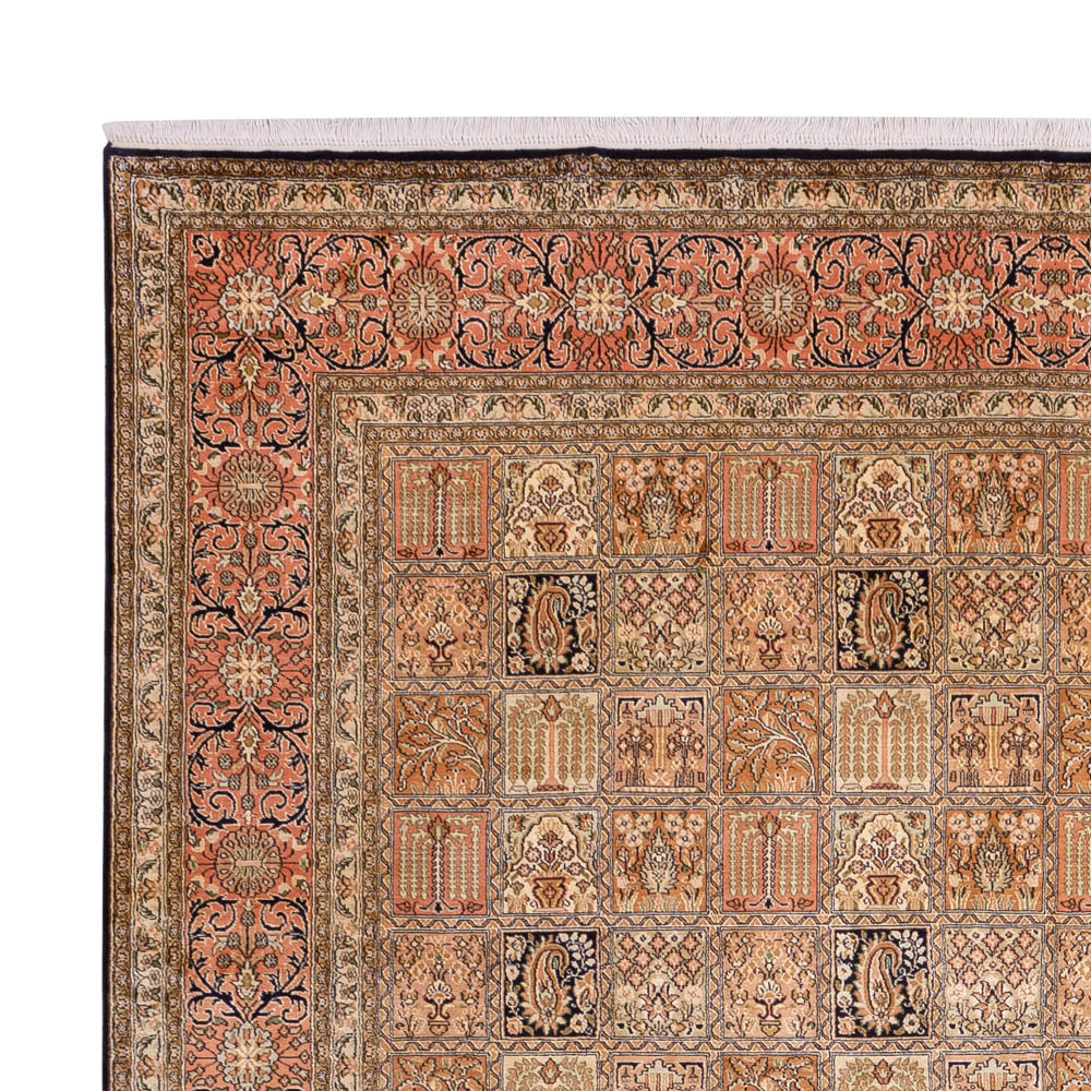 Seta del Kashmir Tappeto 344x245cm - Tappeto orientale