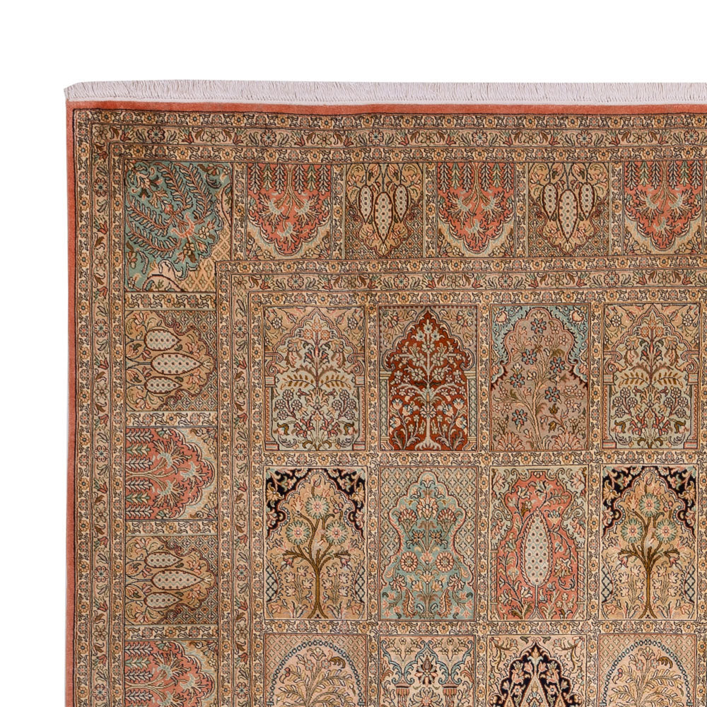 Seta del Kashmir Tappeto 381x273cm - Tappeto orientale