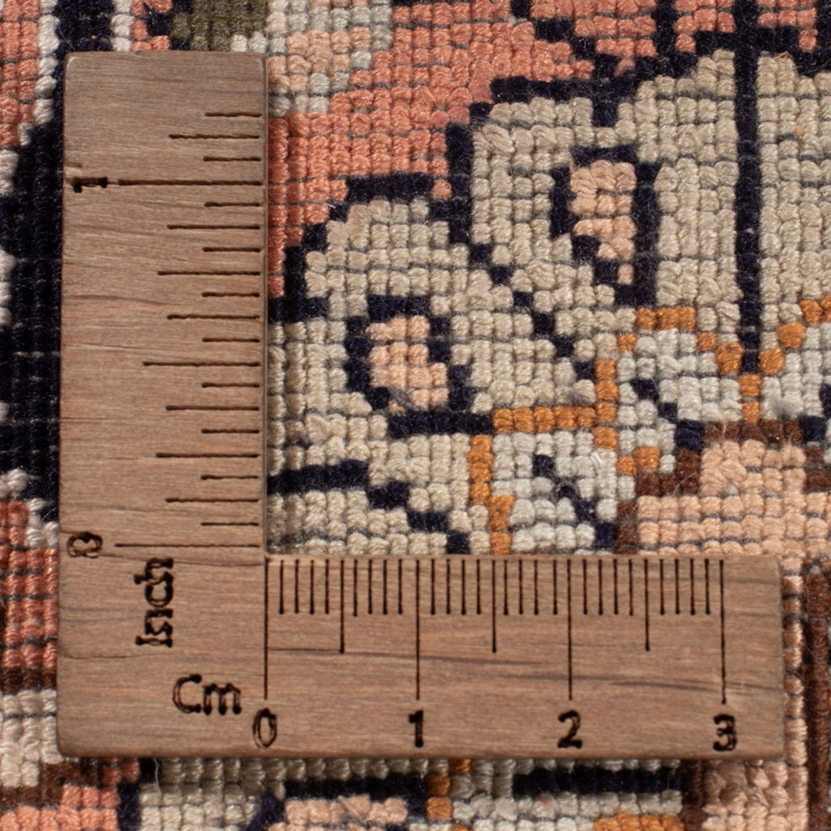 Tappeto di seta - Seta del Kashmir - 339 x 246 cm - beige scuro