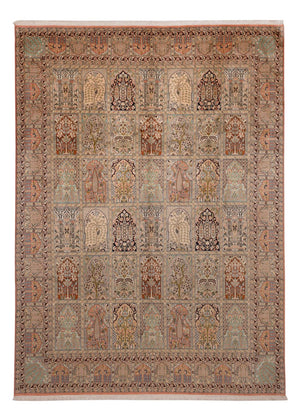 Tappeto di seta - Seta del Kashmir - 324 x 238 cm - beige
