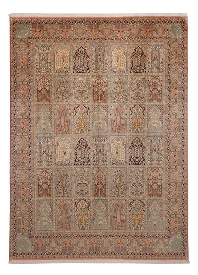 Seta del Kashmir Tappeto 238x324cm - Tappeto orientale