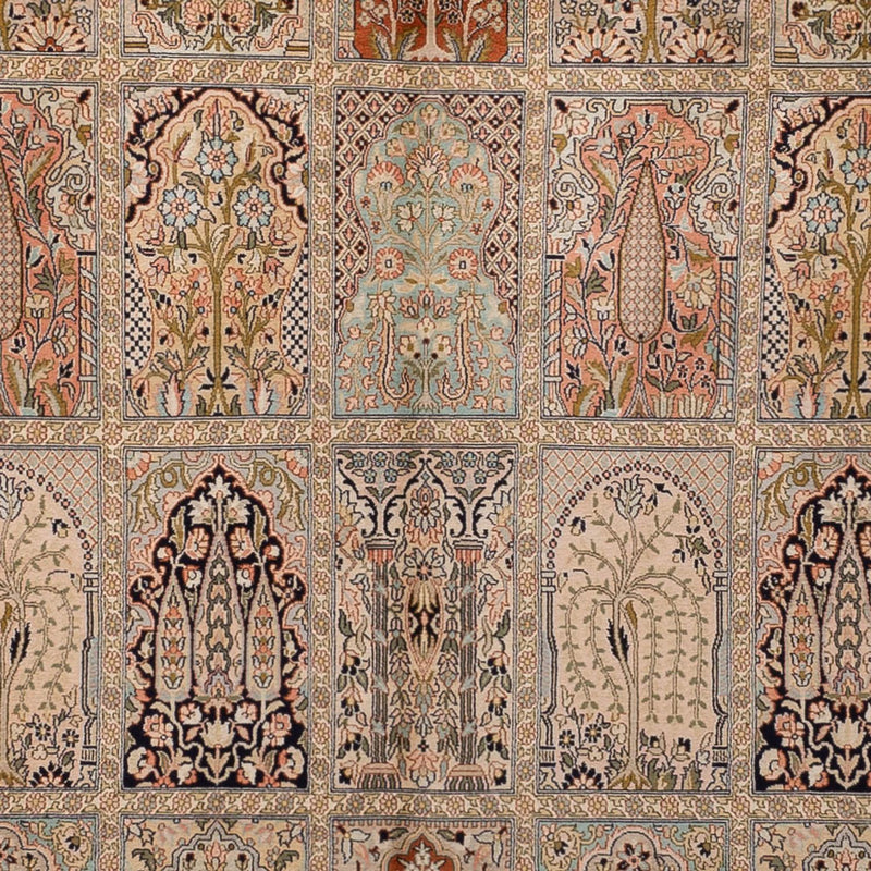 Tappeto di seta - Seta del Kashmir - 324 x 238 cm - beige