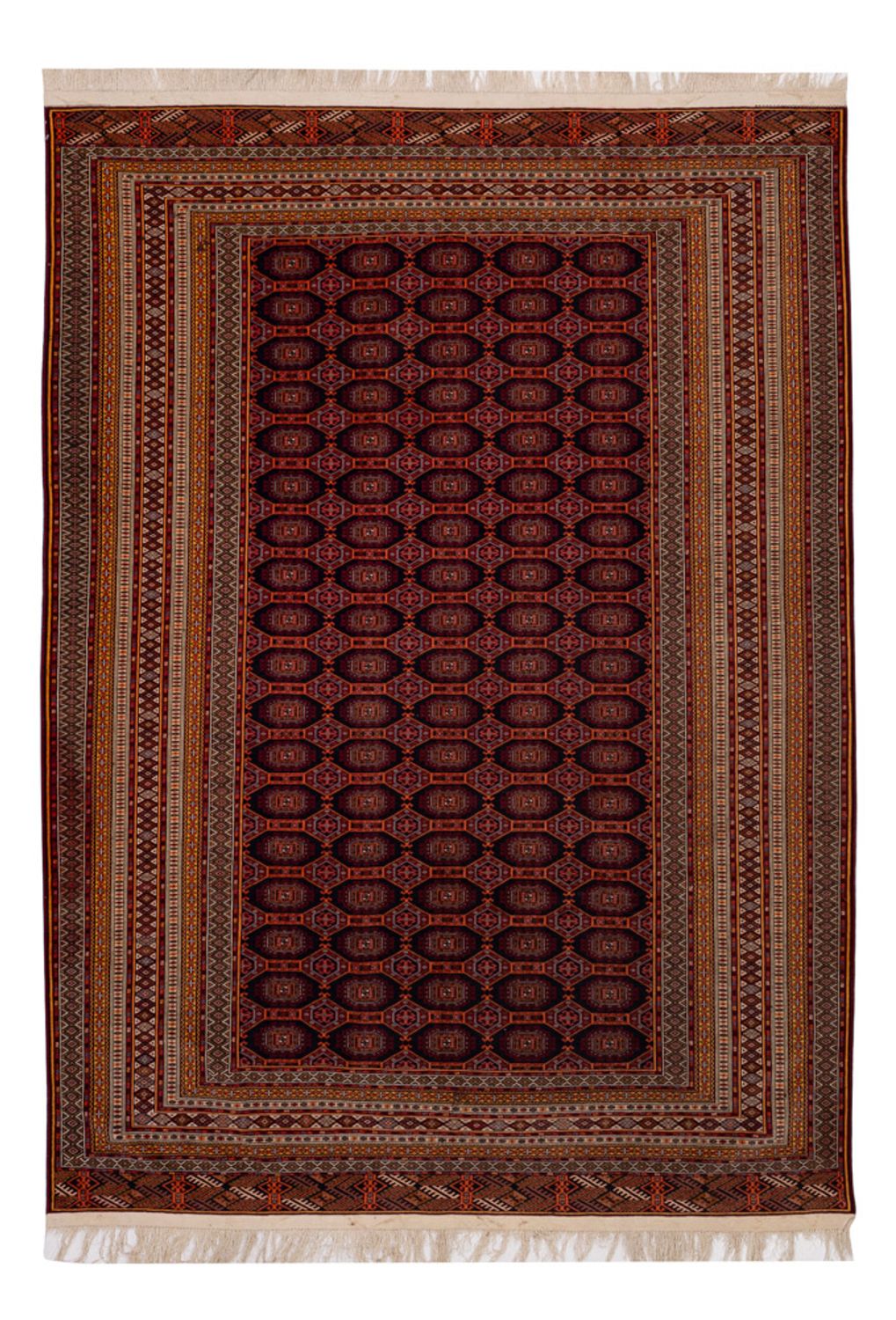 Tappeto afgano - 321 x 243 cm - rosso scuro