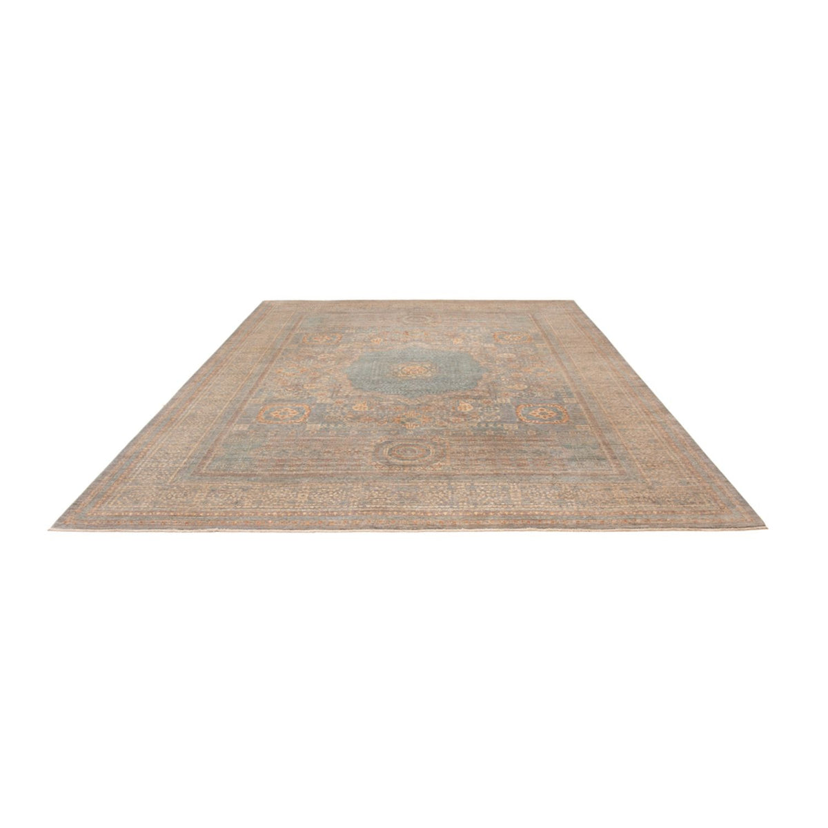 Tappeto Ziegler - Ariana - 394 x 298 cm - blu chiaro