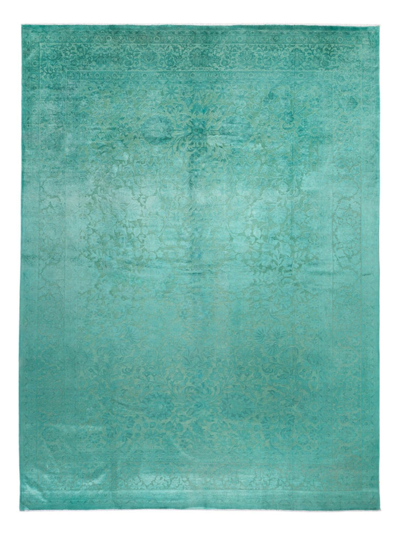 Tappeto di design - Vintage/Tinto di moda - 428 x 311 cm - verde