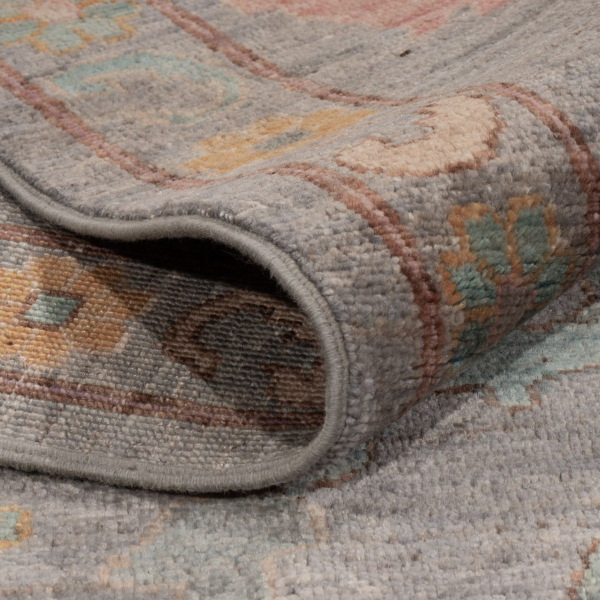 Tappeto Ziegler - Usak - 404 x 301 cm - blu chiaro