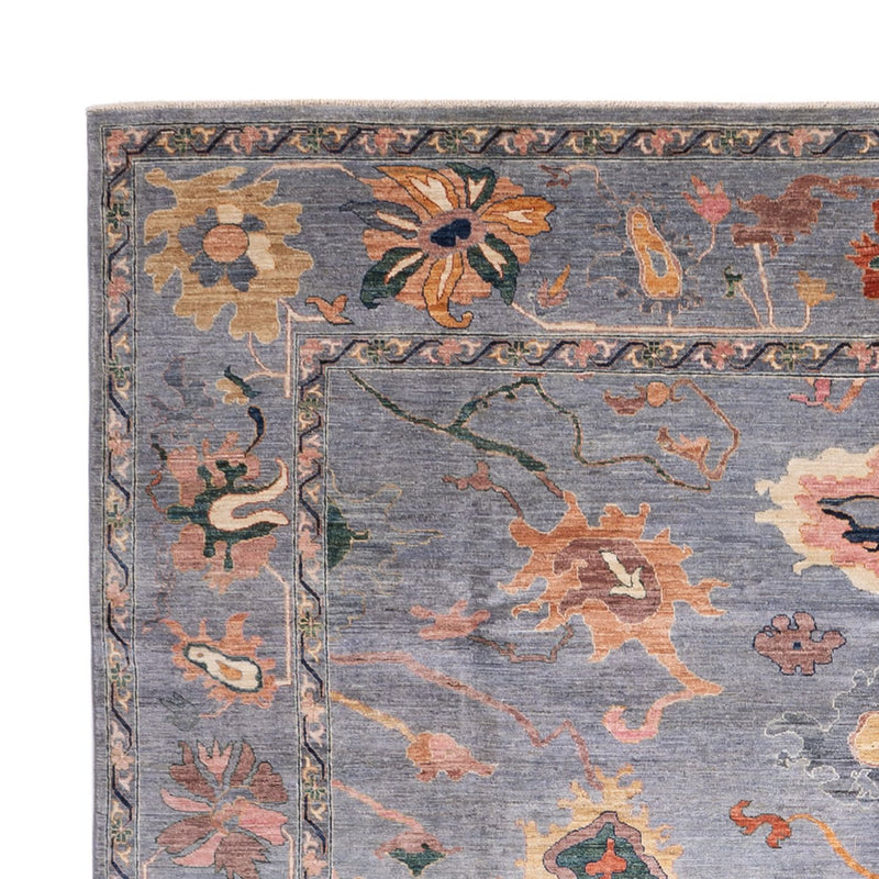 Tappeto Ziegler - Usak - 397 x 300 cm - blu scuro