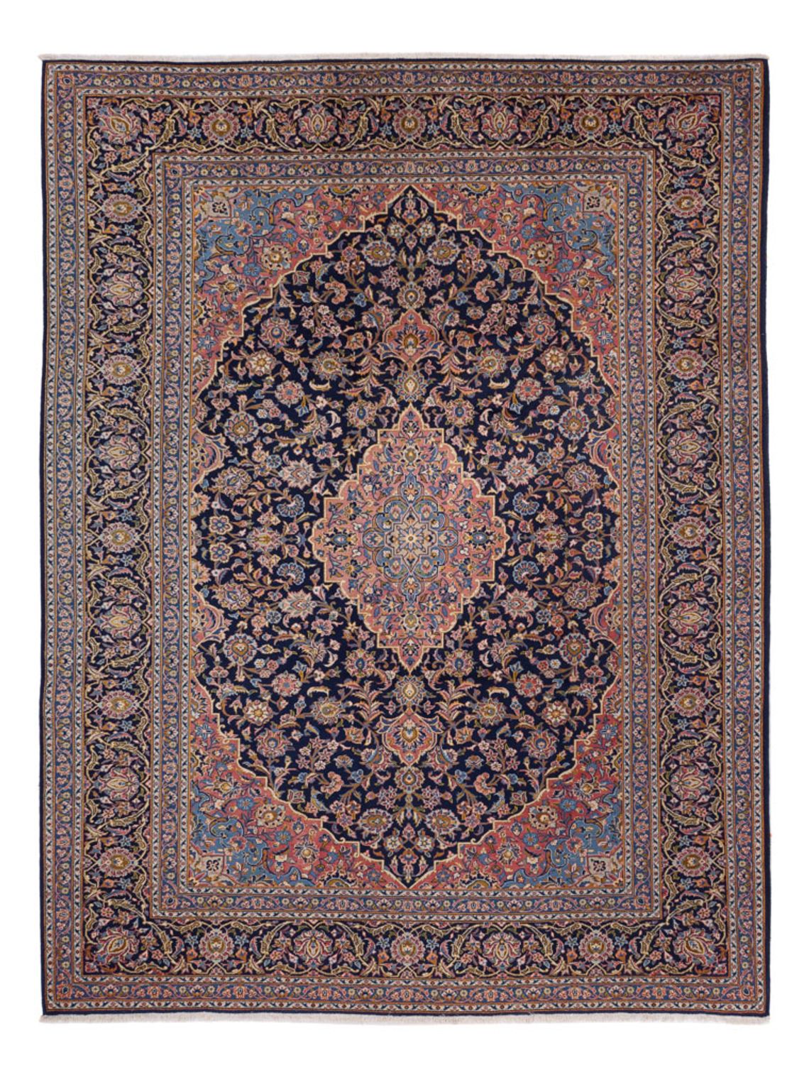 Tappeto Persero - Keshan - 355 x 264 cm - beige scuro