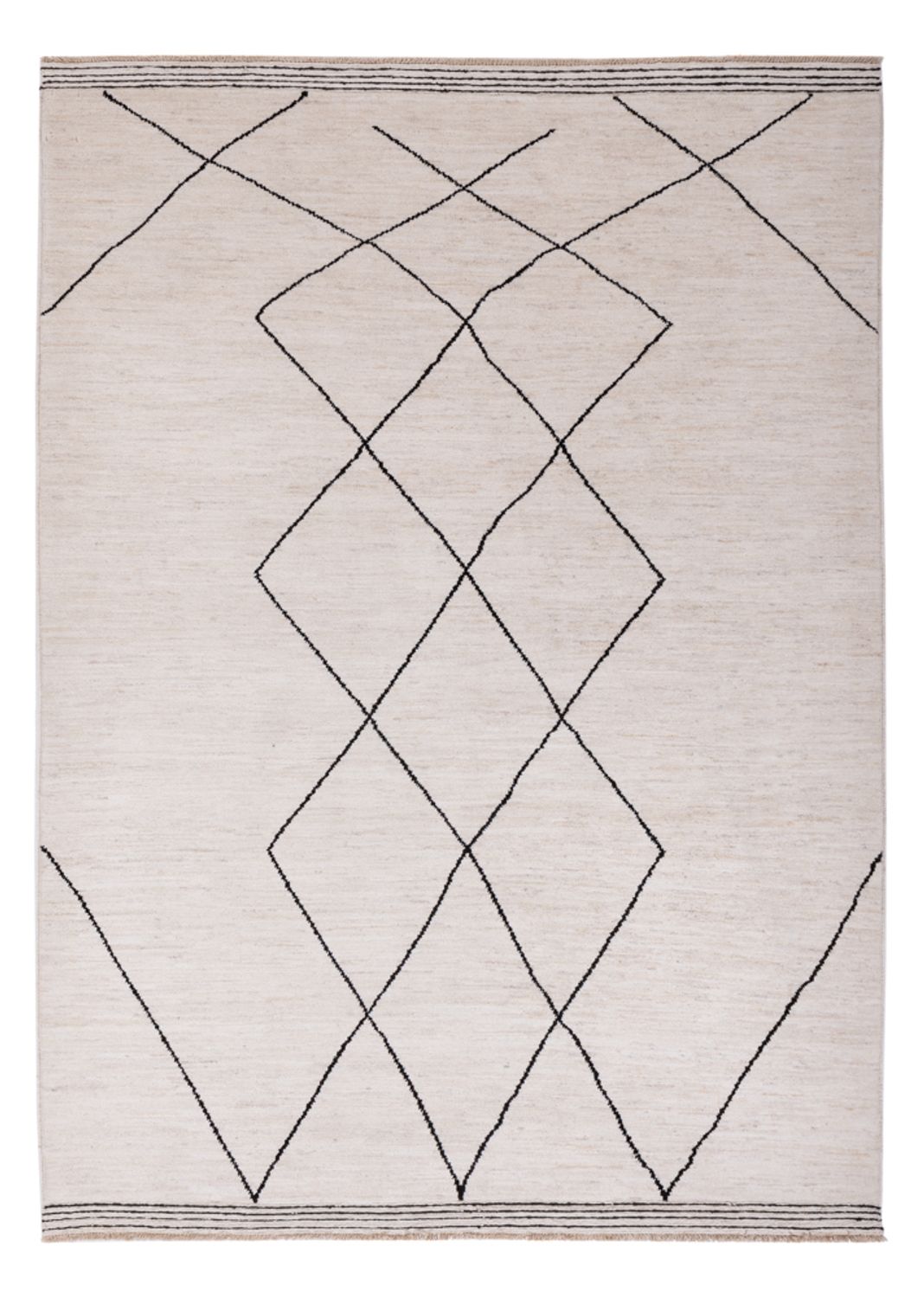 Tappeto berbero - 206 x 155 cm - beige