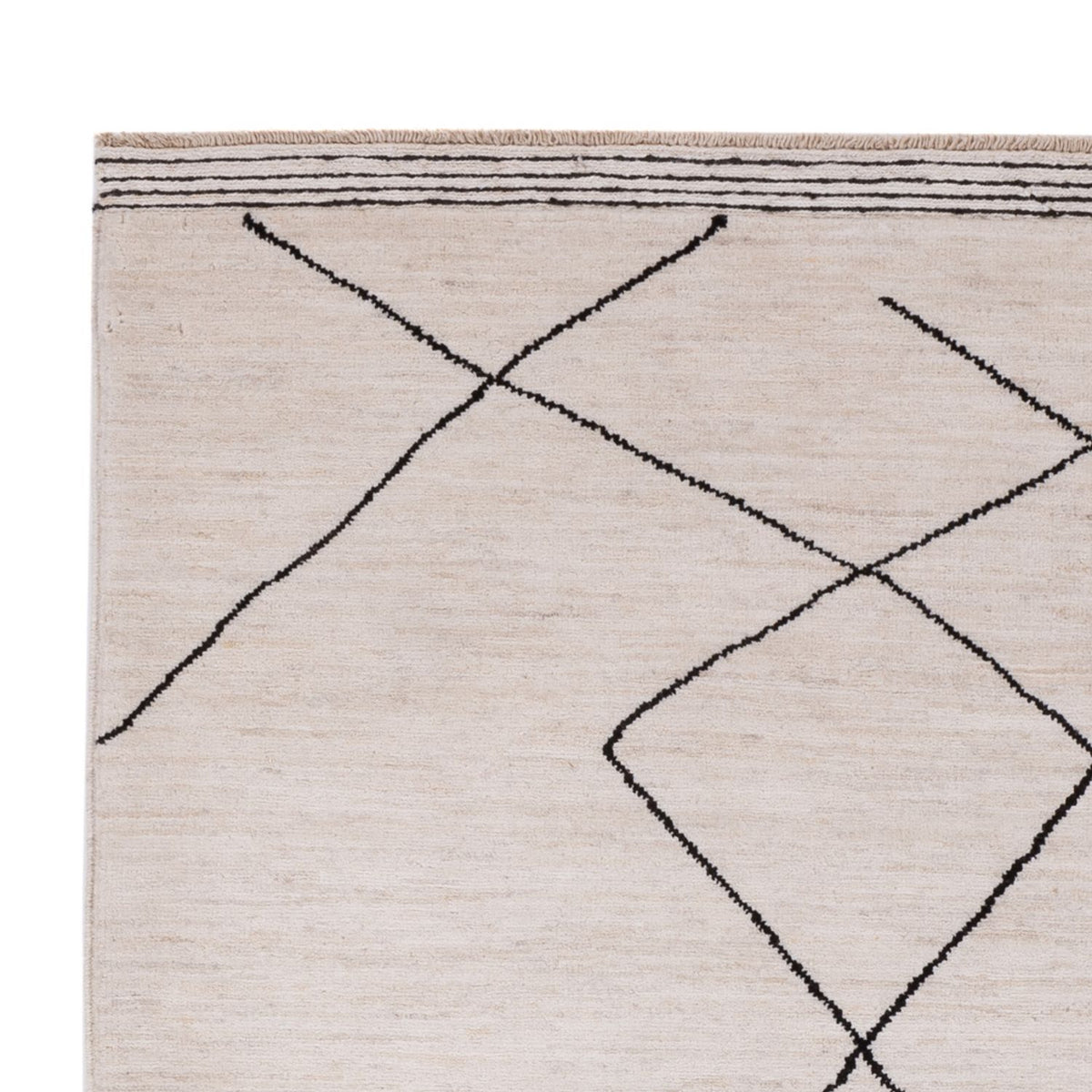 Tappeto berbero - 206 x 155 cm - beige