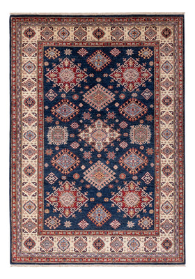 Tappeto Ziegler - Kazak - 211 x 152 cm - blu scuro