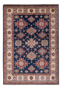 Tappeto Ziegler - Kazak - 211 x 152 cm - blu scuro