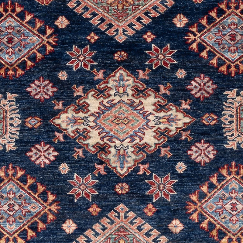 Tappeto Ziegler - Kazak - 211 x 152 cm - blu scuro