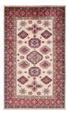 Kazak Tappeto 101x164cm - Tappeto orientale - Rettangolo / Beige / 101 x 164 cm Rettangolo