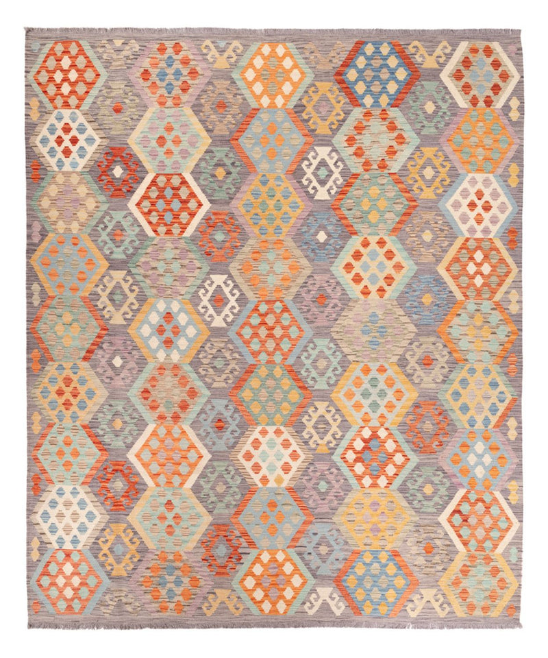 Tappeto Kelim - Splash - 294 x 252 cm - multicolore