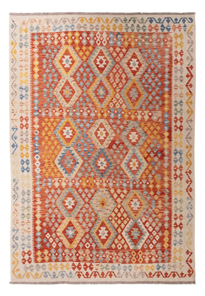 Kilim Maimana 207x292cm - Tappeto di lana - multicolore