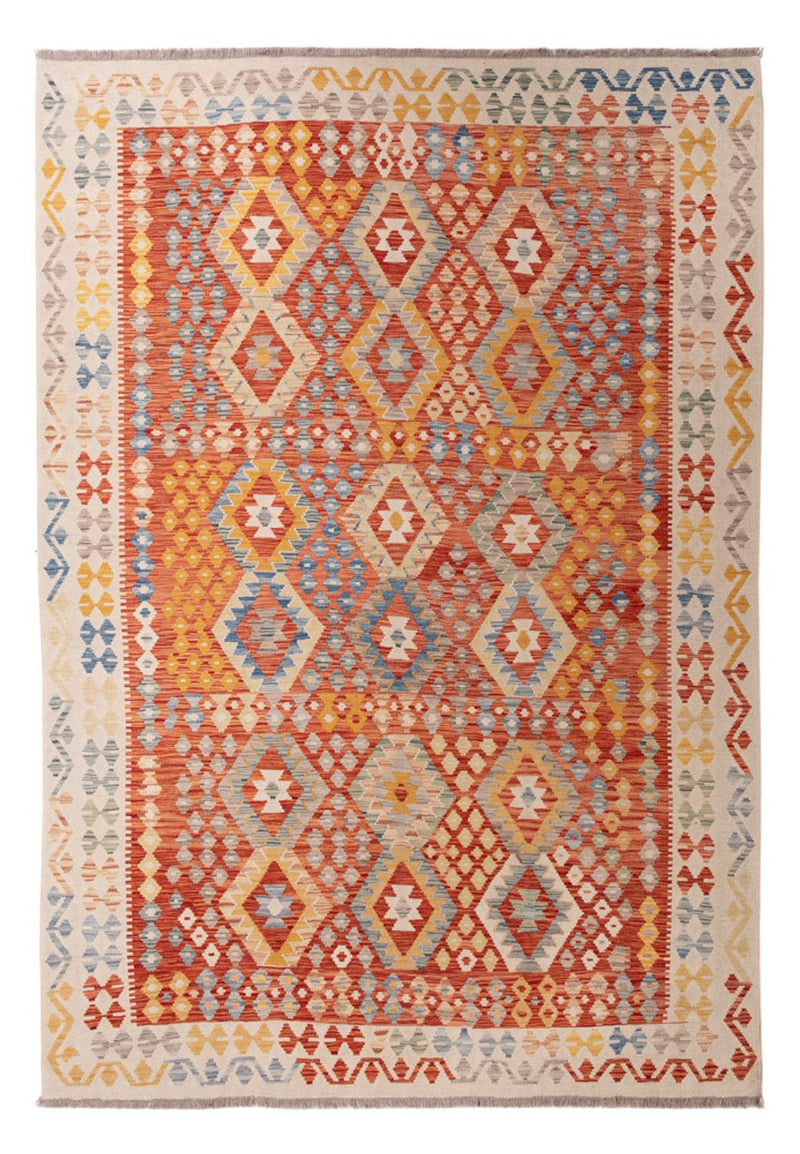 Tappeto Kelim - Splash - 292 x 207 cm - multicolore