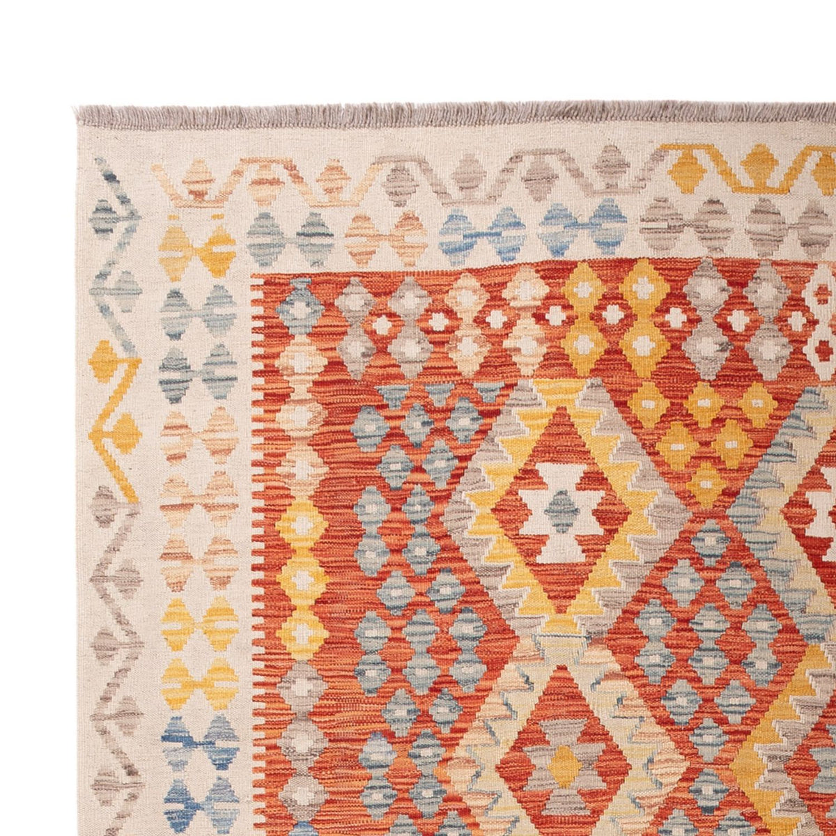 Tappeto Kelim - Splash - 292 x 207 cm - multicolore