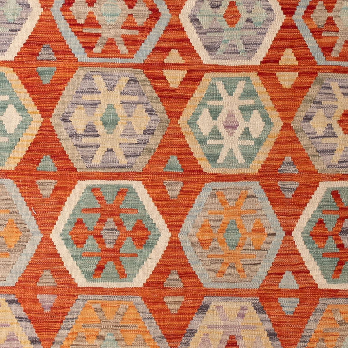 Tappeto Kelim - Splash - 298 x 206 cm - multicolore