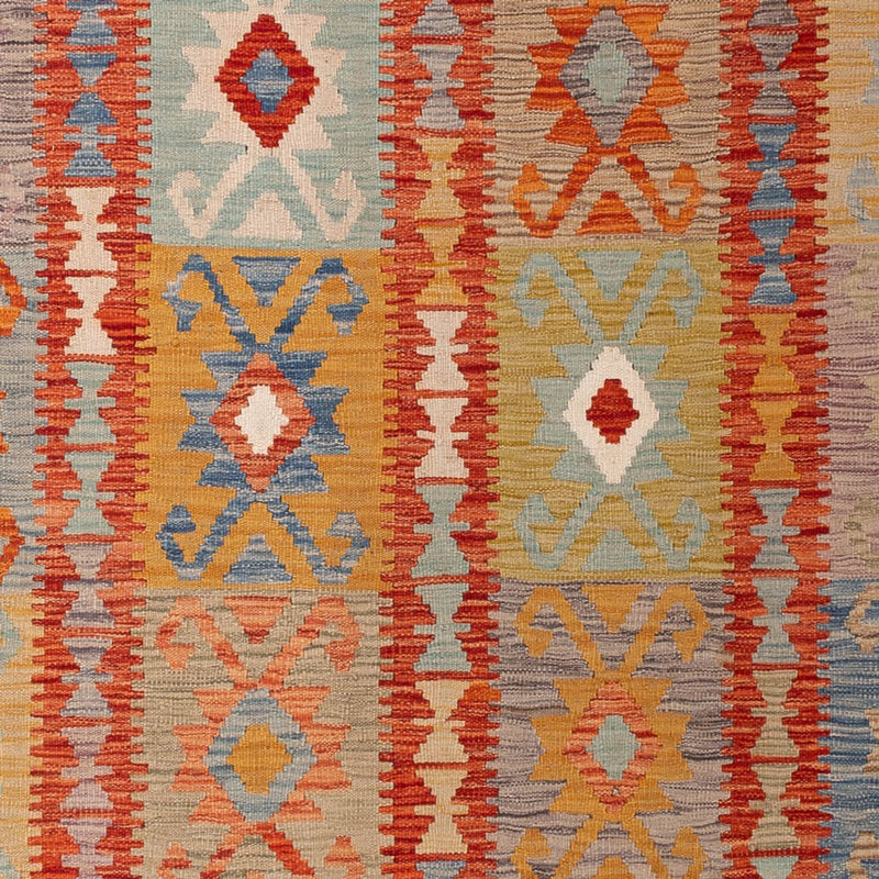 Tappeto Kelim - Splash - 298 x 197 cm - multicolore