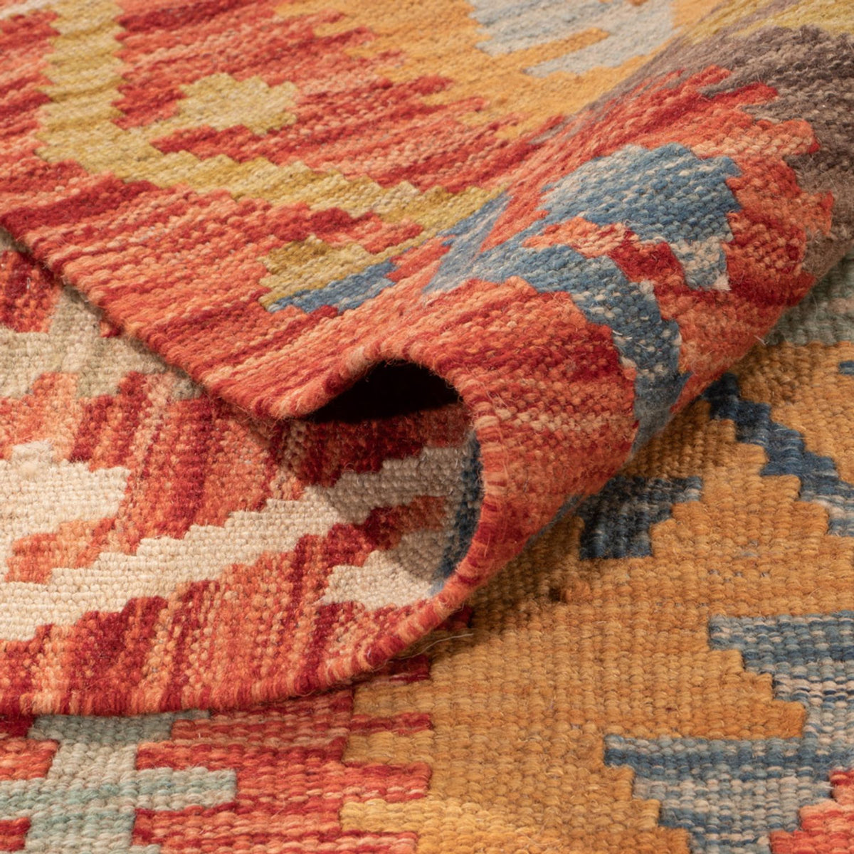 Tappeto Kelim - Splash - 298 x 197 cm - multicolore