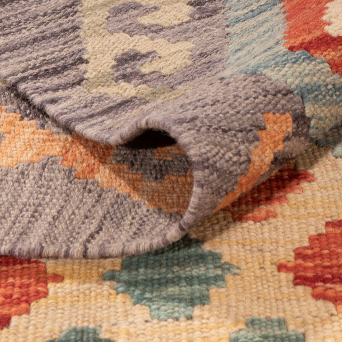 Tappeto Kelim - Splash - 293 x 193 cm - multicolore