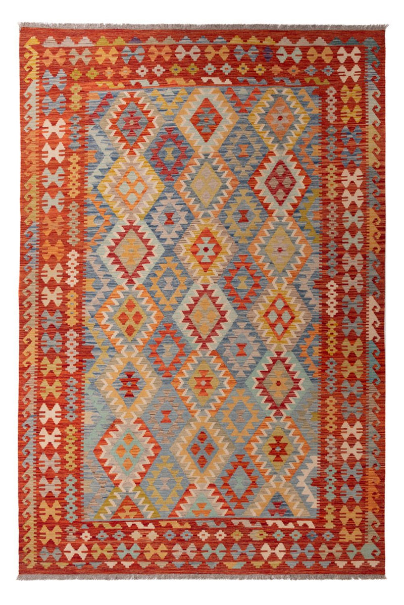 Tappeto Kelim - Splash - 295 x 196 cm - multicolore