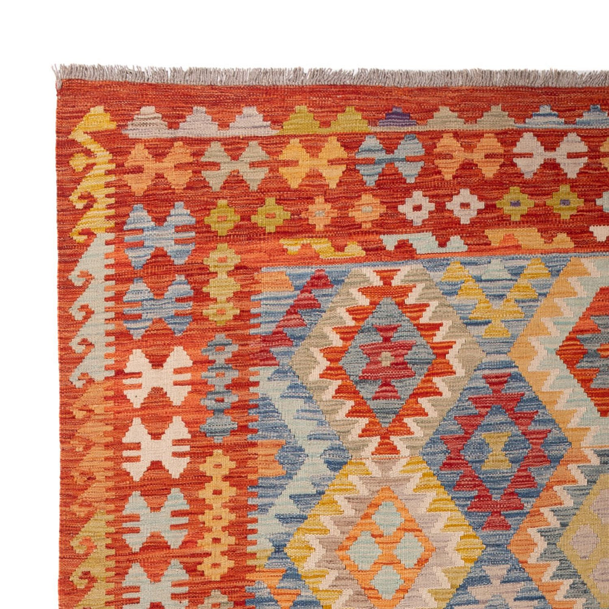 Tappeto Kelim - Splash - 295 x 196 cm - multicolore