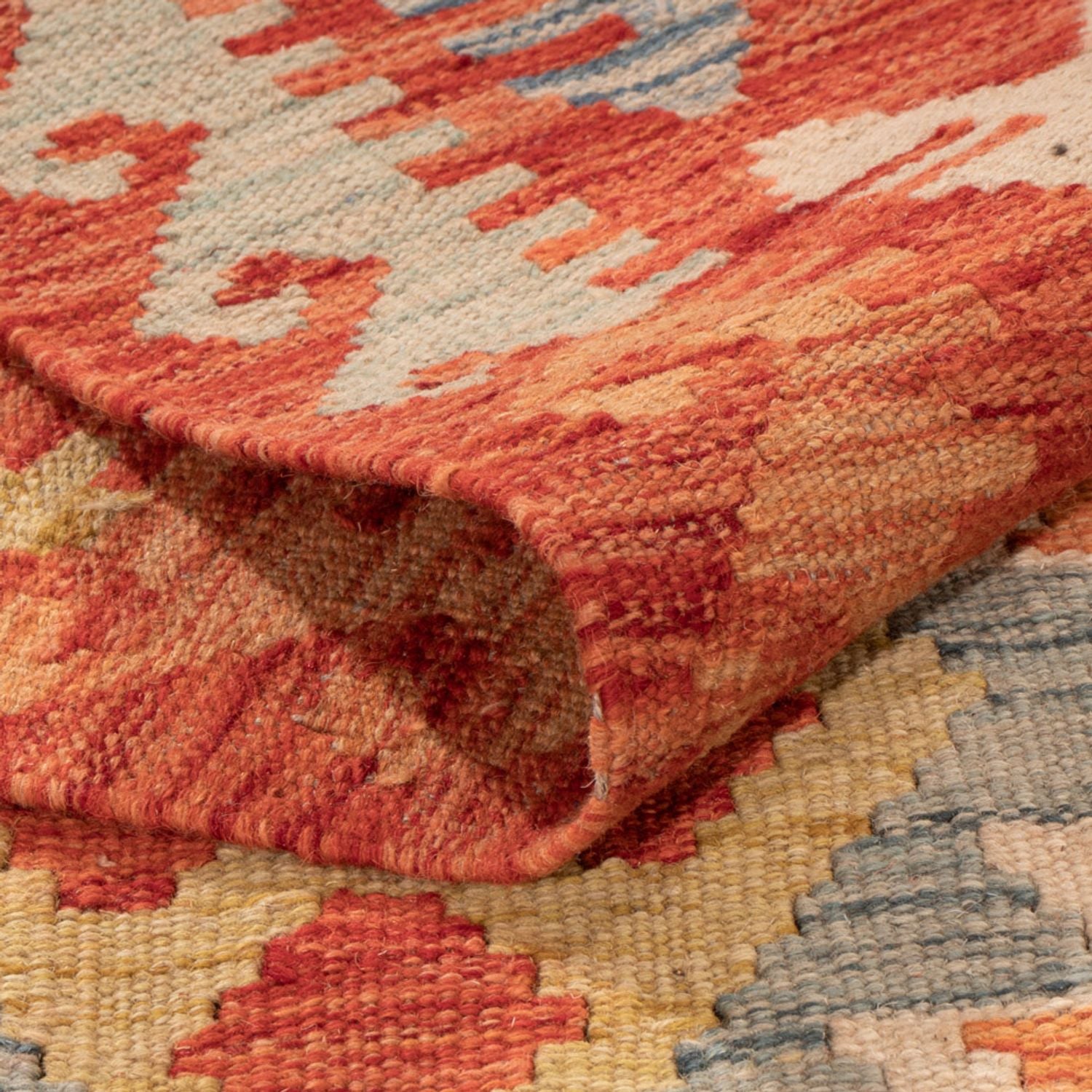 Tappeto Kelim - Splash - 295 x 196 cm - multicolore