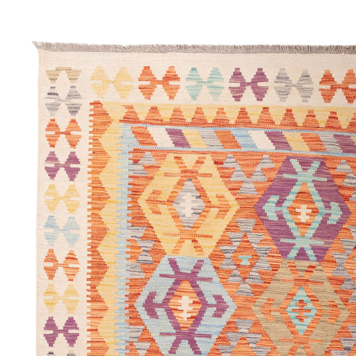 Tappeto Kelim - Splash - 288 x 206 cm - multicolore