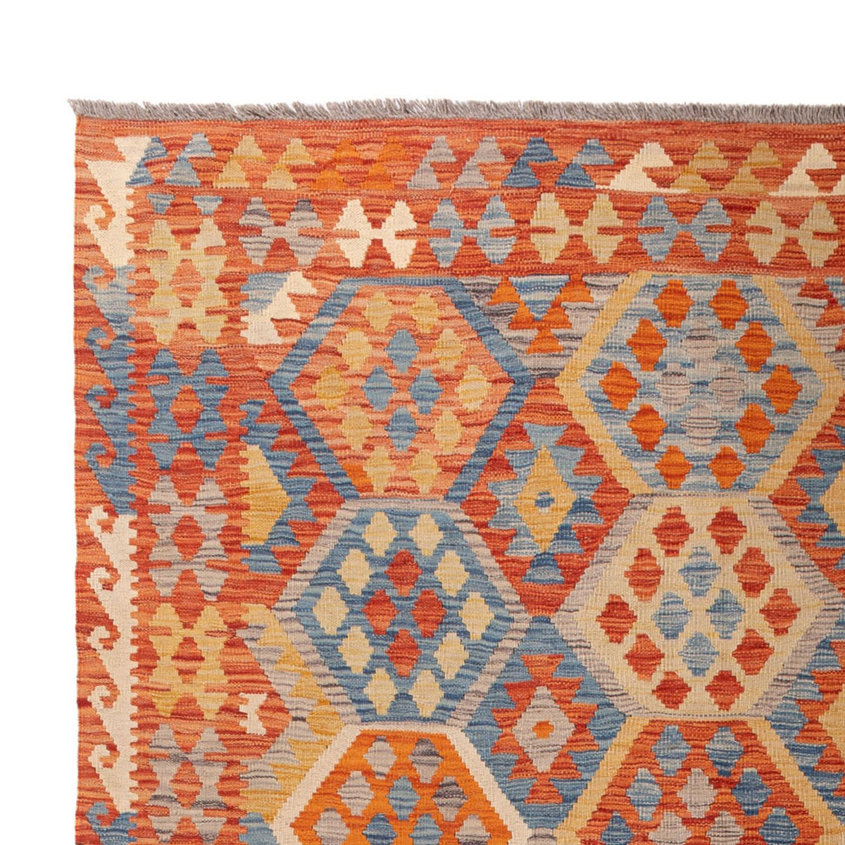 Tappeto Kelim - Splash - 292 x 203 cm - multicolore