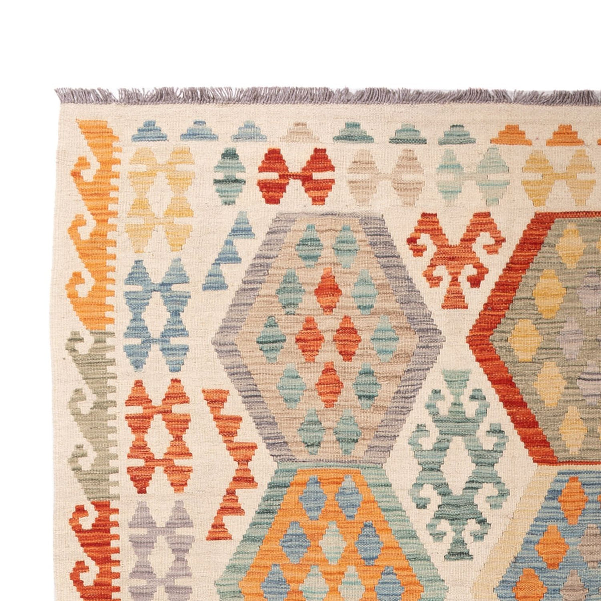 Tappeto Kelim - Splash - 310 x 193 cm - multicolore