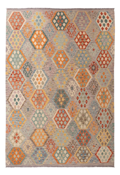 Kilim Maimana 207x298cm - Tappeto di lana - multicolore