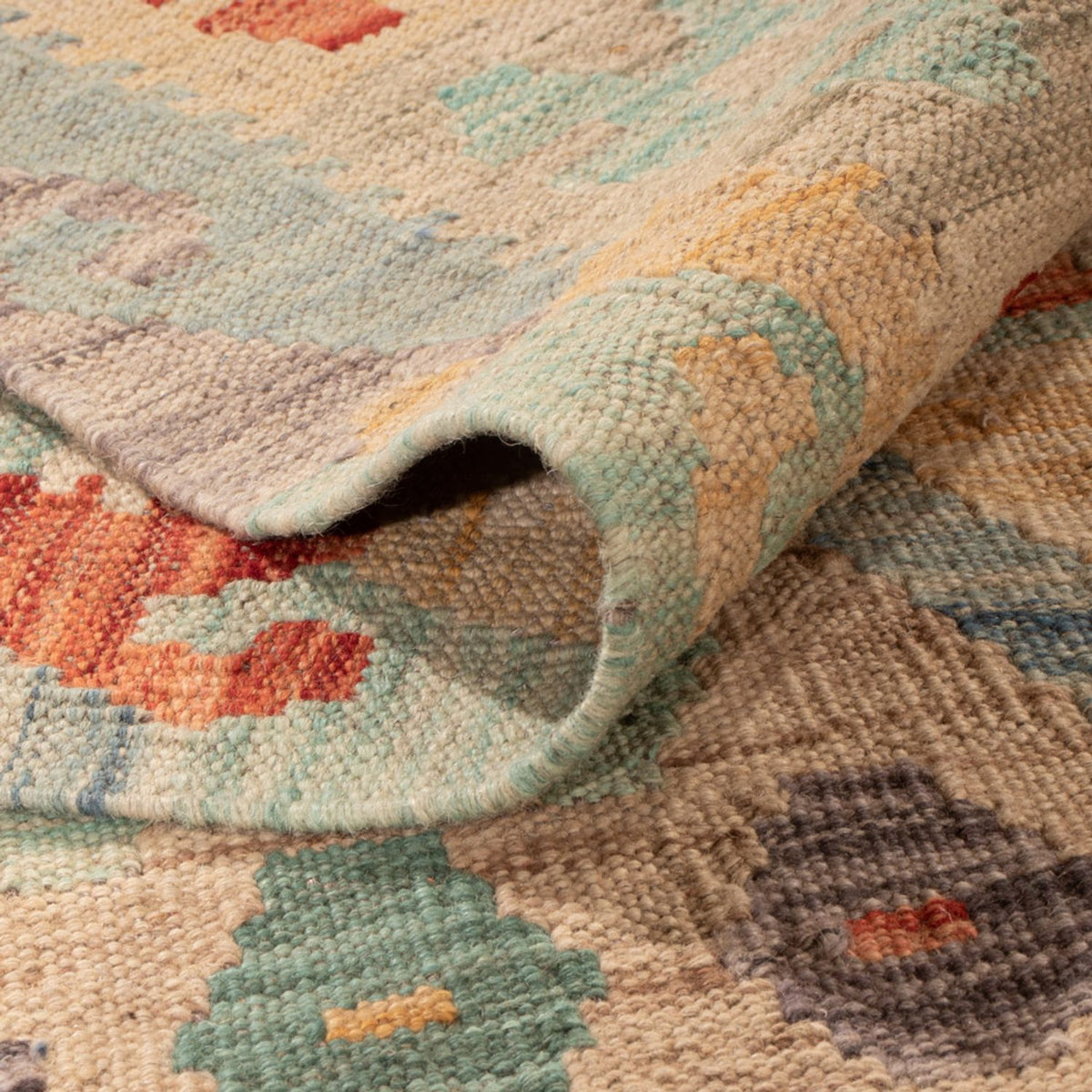 Tappeto Kelim - Splash - 300 x 203 cm - multicolore