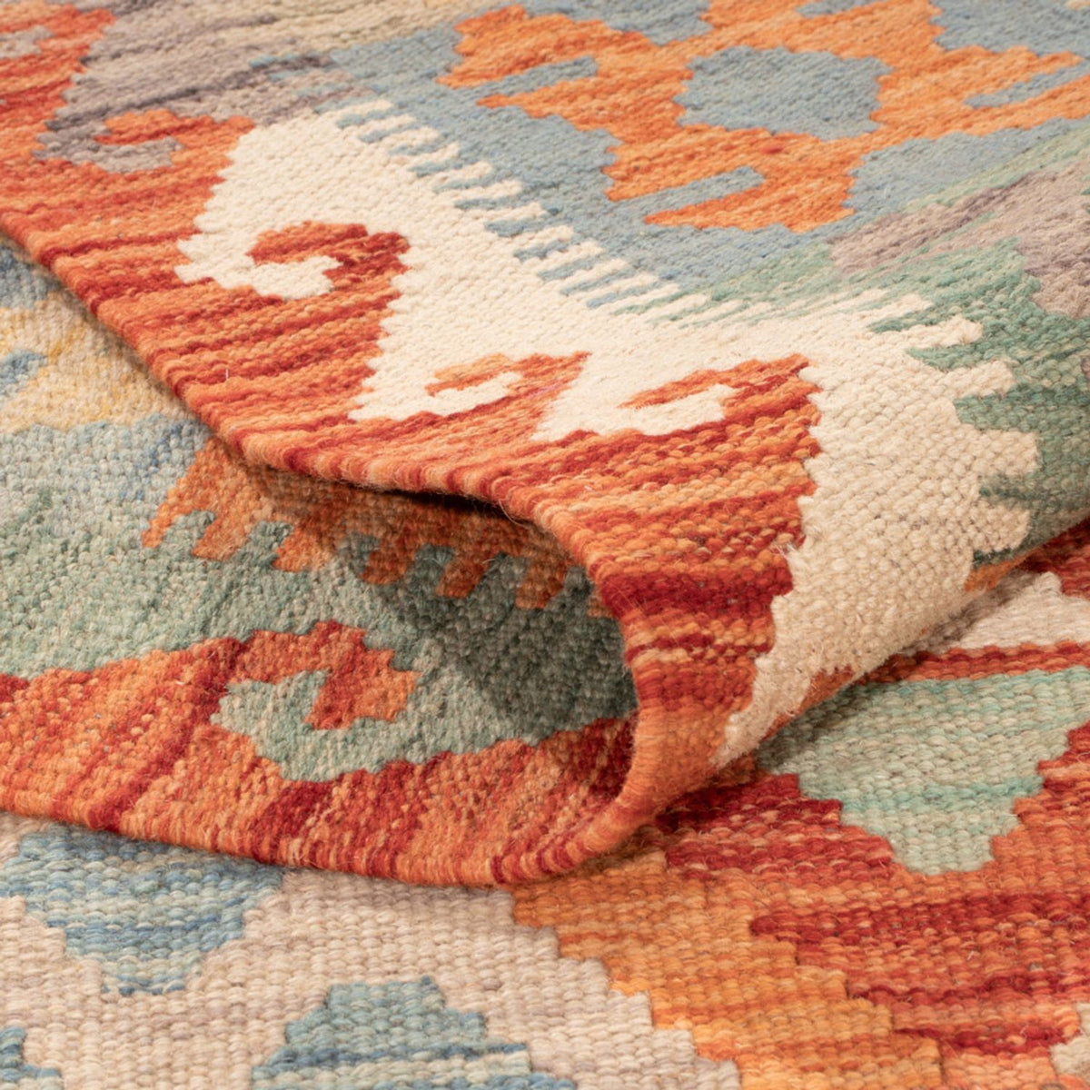 Tappeto Kelim - Splash - 295 x 200 cm - multicolore